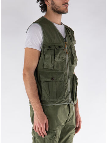SMANICATO PHOTOGRAPHER POPELINE, MILITARY, small