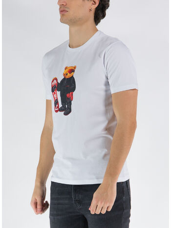 T-SHIRT ORGANIC FILOU, 02 WHITE, small