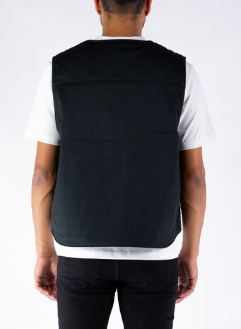 GILET INSULATED WORK, BLACK, small