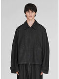 GIUBBOTTO DENIM, BLACK, thumb