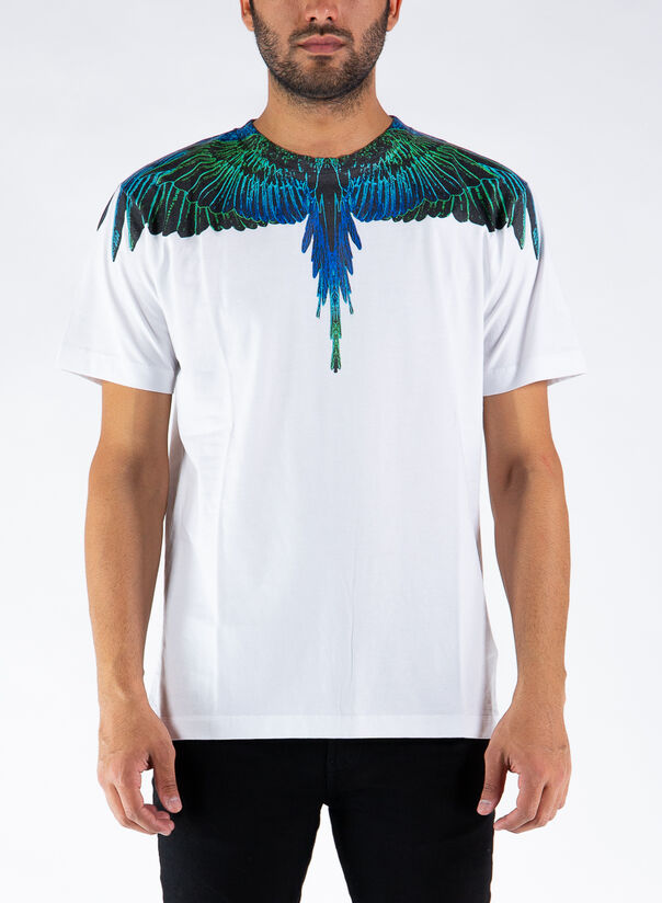 T-SHIRT WINGS REGULAR, 0169WHITEBLUE, large