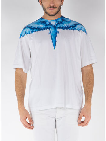T-SHIRT COLORDUST WINGS OVER, 0145 WHITE BLUE, small