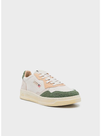 SCARPA MEDALIST LACE UP LOW, STA1 WHT/GRN/ORNG, small