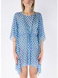 ABITO IRIA IN SETA KAFTAN WITH CON STAMPA FLOREALE, 03095H 10, thumb