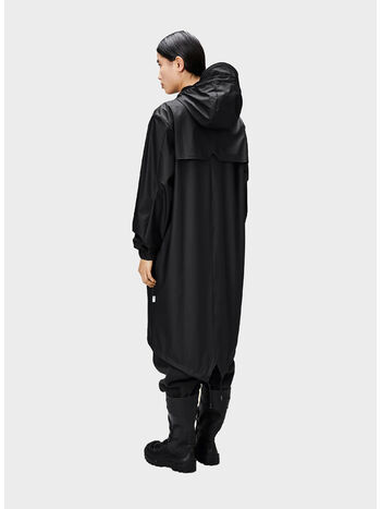 CAPPOTTO PARKA FISHTAIL, 01 BLACK, small