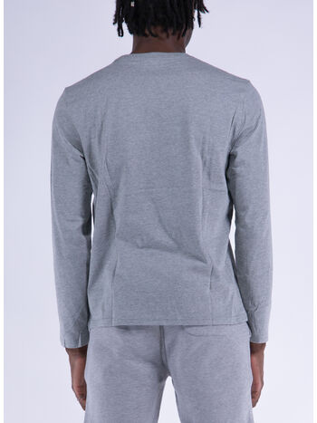 CAMICIA DA NOTTE IN JERSEY DI COTONE, ANDOVER HEATHER, small