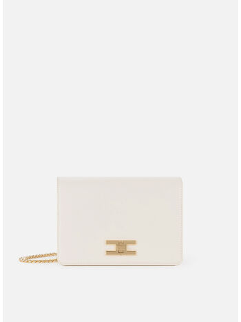 BORSA A TRACOLLA CON LOGO GIRELLO DORATO, 193, small