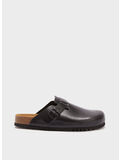 SANDALO SABOT OLIVIER NEW, BLACK, thumb