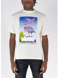 T-SHIRT CENSORED HERON SS TEE, 0437 IVORY PURPLE, thumb