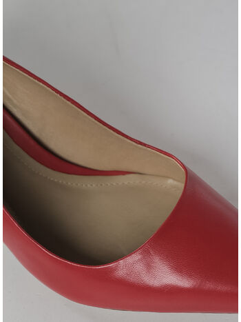 SCARPA DECOLLETE, RED, small
