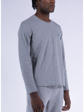 CAMICIA DA NOTTE IN JERSEY DI COTONE, ANDOVER HEATHER, small