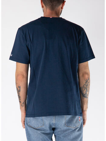 T-SHIRT AUSTIN CON RICAMO E STAMPA OROLOGIO, , small