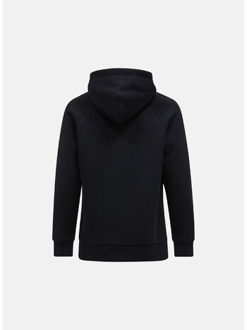 FELPA HOODIE ORIGINAL, BLACK/OFFWHITE, small