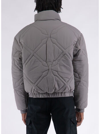 GIUBBOTTO RUNAKO PUFFER, GREY FLANNEL, small