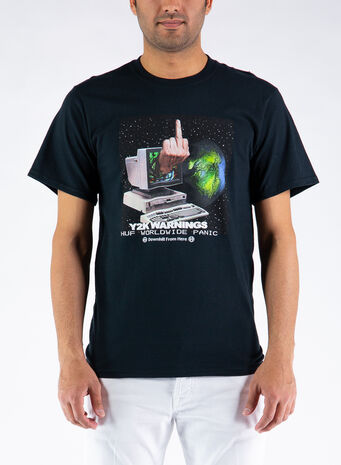 T-SHIRT Y2K DAY S/S TEE, BLACK, small