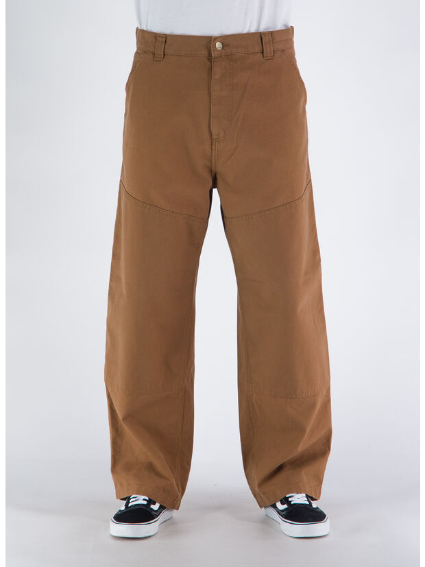 PANTALONE WIDE PANEL, HZ02 HAMILTON BROWN RINSED, large