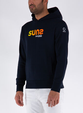 FELPA CLAUDIO BRAND, NAVY, small