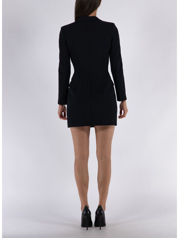 ABITO ROBE MANTEAU DOPPIOPETTO, 110 NERO, small