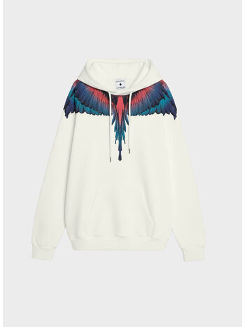 FELPA SWEET HOODIE, 412 COCCO/COCONUT, small