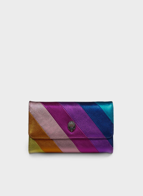 POCHETTE CON TRACOLLA STRIPE CHAIN WALLET, 69MULTOTHER, large