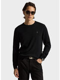 MAGLIONE GIROCOLO, POLO BLACK, thumb