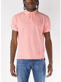 POLO A MANICHE CORTE CON LOGO RICAMATO, ROSE, thumb