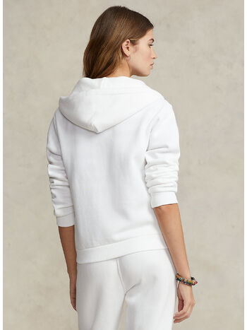 FELPA FULL ZIP, WHITE, small