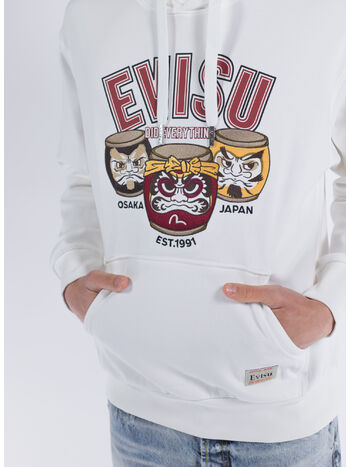 FELPA HT DARUMA DENIM APPLIQUE, OFFWHT OFF WHITE, small