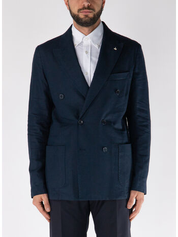 GIACCA DOPPIOPETTO, 799 BLU NAVY, small