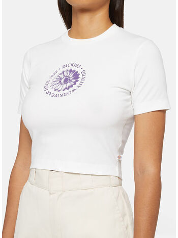 T-SHIRT GARDEN PLAIN, WHX1 WHITE, small