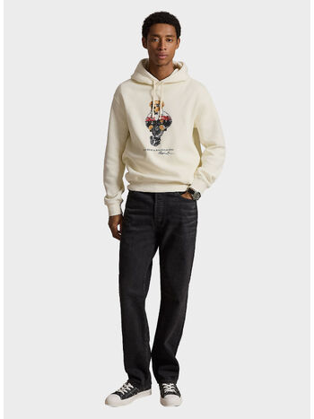 FELPA HOODIE, CLUBHOUSE CREAM, small