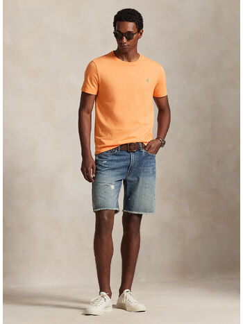 T-SHIRT IN JERSEY CUSTOM, POMPANO ORANGE/C5566, small