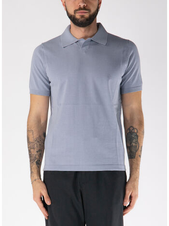 POLO SKIPPER SENZA BOTTONI, 214 POLVERE, small