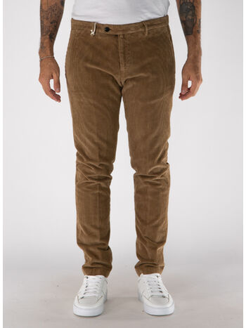 PANTALONE IN VELLUTO A COSTE, 00073, small