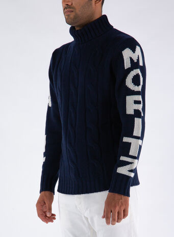 MAGLIONE DOLCEVITA FISHERMAN ST. MORITZ, STMO61, small