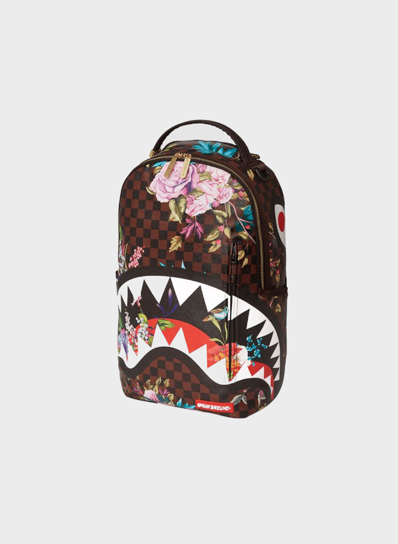 SPRAYGROUND ZAINO GARDEN OF SHARKS Bianco, Marrone, Multicolor, Nero, Rosso  Uomo