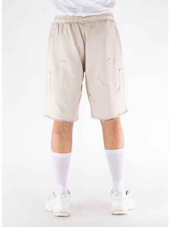 SHORTS RIPPED FLAME, , small