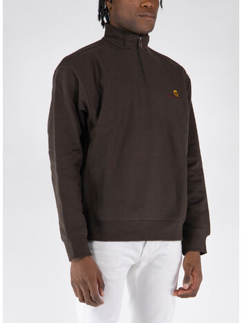 FELPA HALF ZIP AMERICAN SCRIPT, 47XX, small