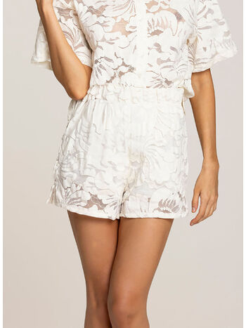 SHORT BLOSSOM LACE, 001 BIANCO, small