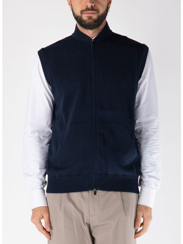MAGLIONE SMANICATO FULL ZIP, 890, large