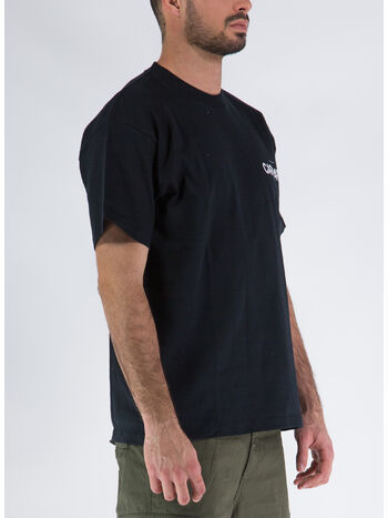 T-SHIRT S/S FOLD IN, 89XX BLACK, small