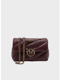 BORSA LOVE PUFF CLASSIC SMALL, W34Q BORGOGNA-ANTIQUE GOLD, thumb