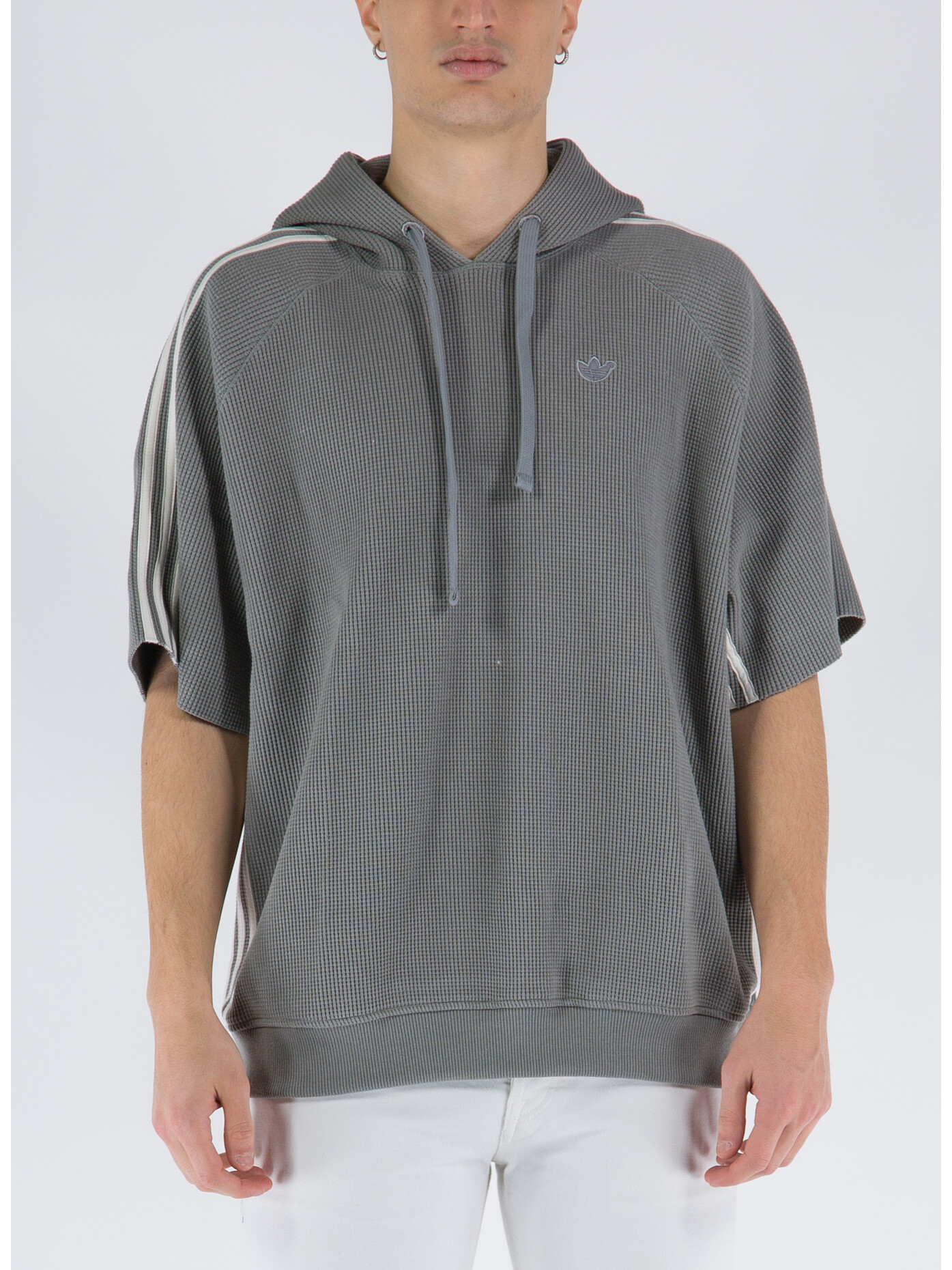 Felpa senza maniche con cappuccio adidas top