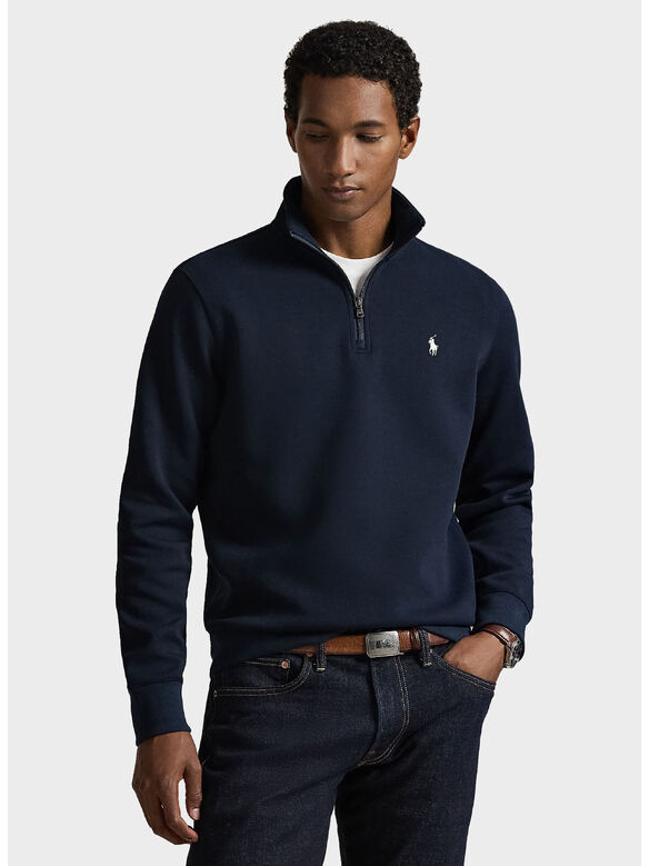 FELPA ZIP, AVIATOR NAVY/C1730, medium