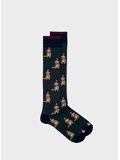 CALZA DOG GOLDEN UNISEX, 0007 VERDE SCURO, thumb