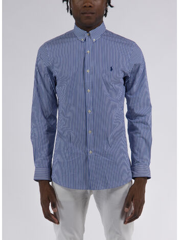 CAMICIA OXFORD, BLUE/WHITE BENGAL ST, small
