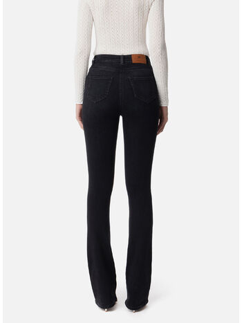 JEANS CON TASCHINI E DETTAGLI A FIOCCO, , small