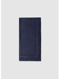 PASHMINA IN JACQUARD CON LETTERING ALL-OVER, B75 NAVY, thumb