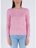 MAGLIONE GIROCOLLO, CARMEL PINK, thumb