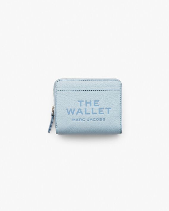 PORTAFOGLIO THE LEATHER MINI COMPACT, 465 CLOUDBLUE, medium